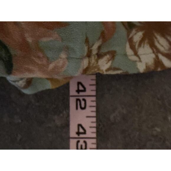 Rip Curl Dress Medium Tropical Tie Back Sundress Beach Midi Open Back Surfer - Picture 7 of 8